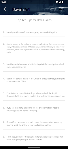 Rapid Response Screen 3