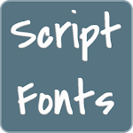 Script Fonts for FlipFont Apk
