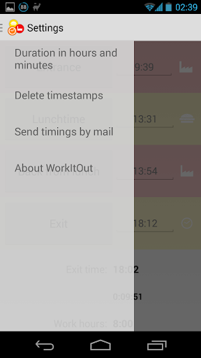 WorkItOut Screen 2