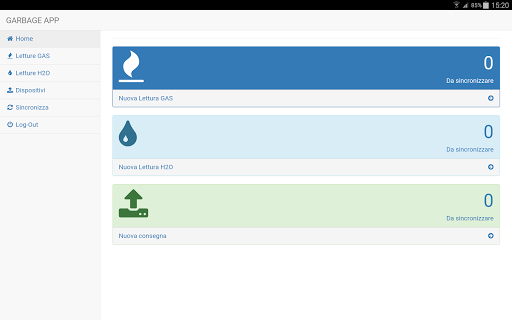 GarbageAPP Screen 2