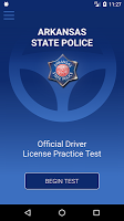 screenshot of Arkansas Driver Practice Test