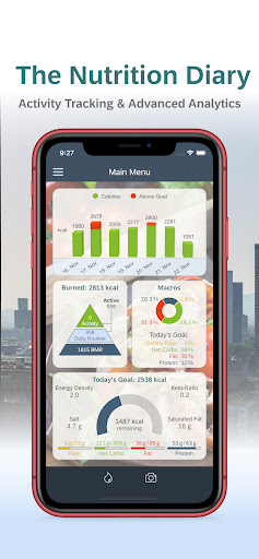 Android application My-Nutri-Diary screenshort