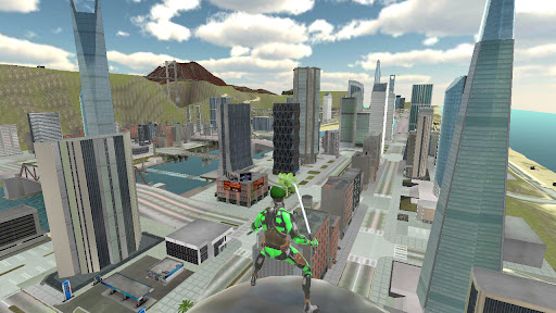 Green Rope Hero: Vegas City apkpoly screenshots 21