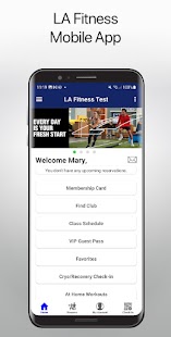 LA Fitness Mobile Screenshot