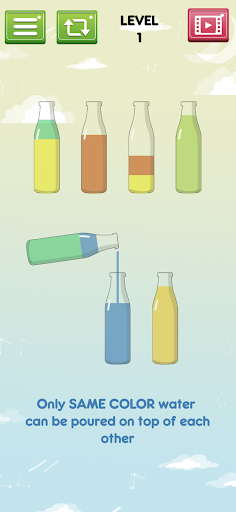 Android application Water Color Sort Puzzle 2022 screenshort