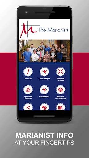 Android application Marianist Province screenshort