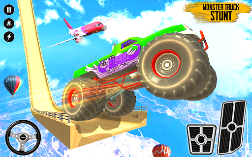 Android application Monster Truck : 4x4 Mud Racing screenshort