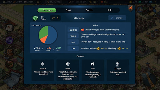 Code Triche Sim Empire APK MOD 5