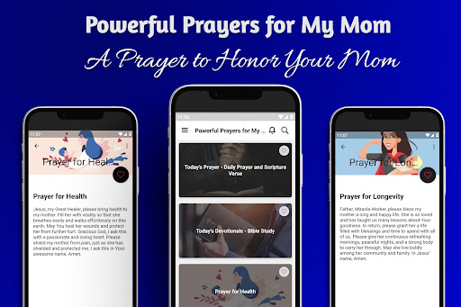 Android application Powerful Prayers for My Mom screenshort