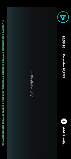Android application GTV Player screenshort
