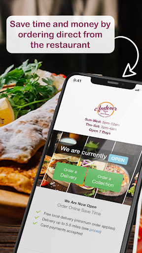 Android application Andover Kebab & Pizza House screenshort