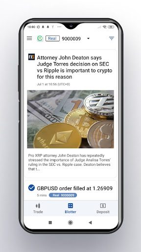 LiteFinance cTrader screenshot 4