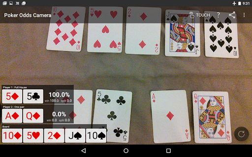 Poker Odds Camera Calculator screenshots 18