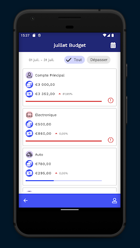 Gestion des dépenses et budget screenshot 3