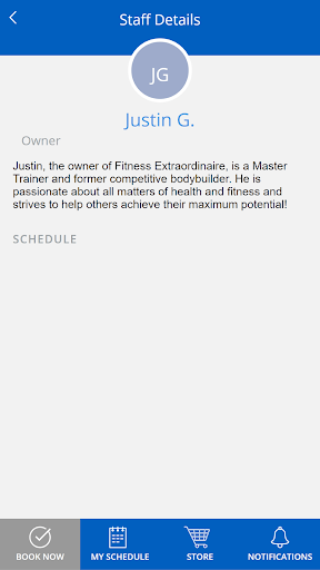 Fitness Extraordinaire Screen 3