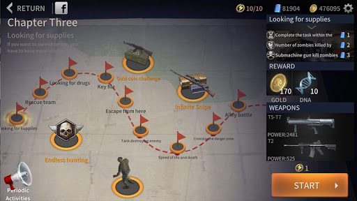Télécharger Zombie City : Dead Zombie Survival Shooting Games  APK MOD (Astuce) screenshots 1
