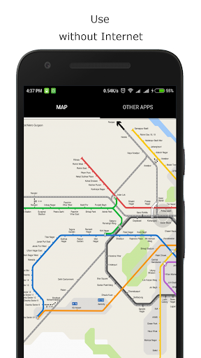 Delhi metro map new 2017