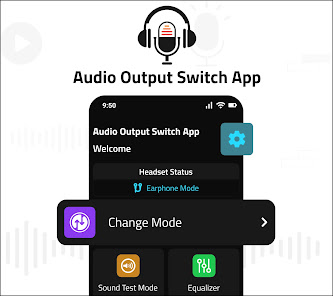 Captura de Pantalla 7 Audio Switch : Output Changer android