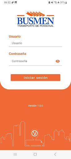 Android application Rutas Busmen screenshort