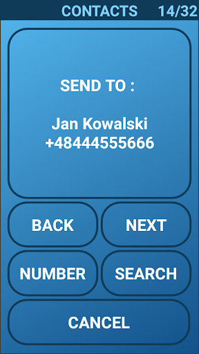 Grand SMS Screen 3