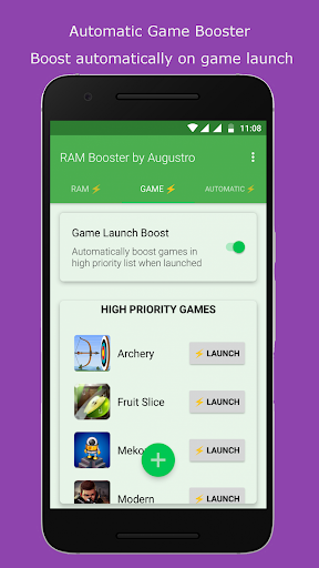 RAM & Game Booster by Augustro 5.3.pro (Full) Apk Andorid poster-1