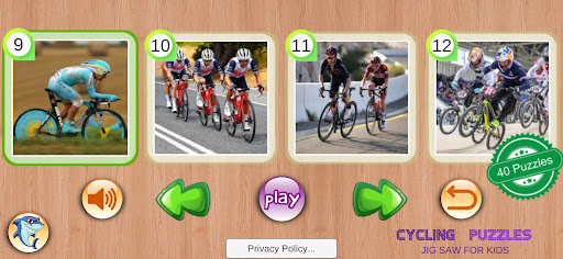 Cycling Puzzle & jig Saw Screen 2