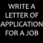 Cover Image of Download write a letter of application  APK