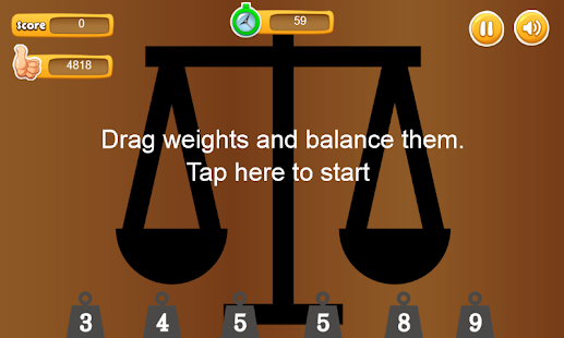 Balance Weights - arms balance Screenshot