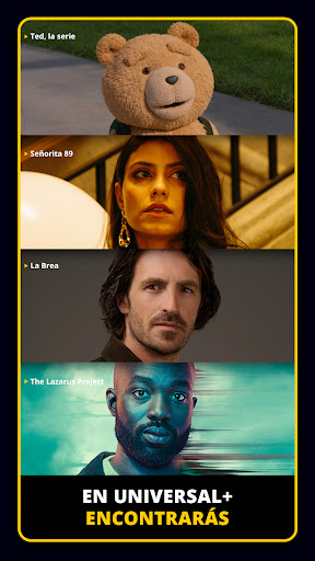 Android application Universal+ screenshort