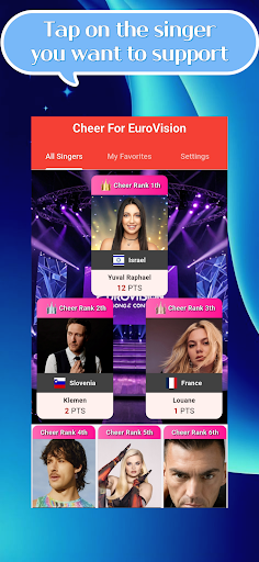 Eurovision Fan Cheers