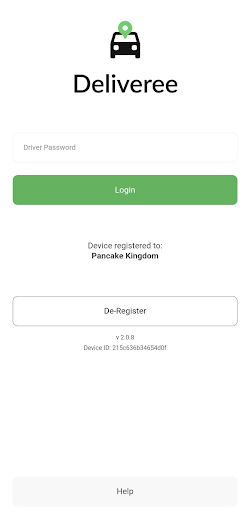 Android application Deliveree Driver App 2 screenshort