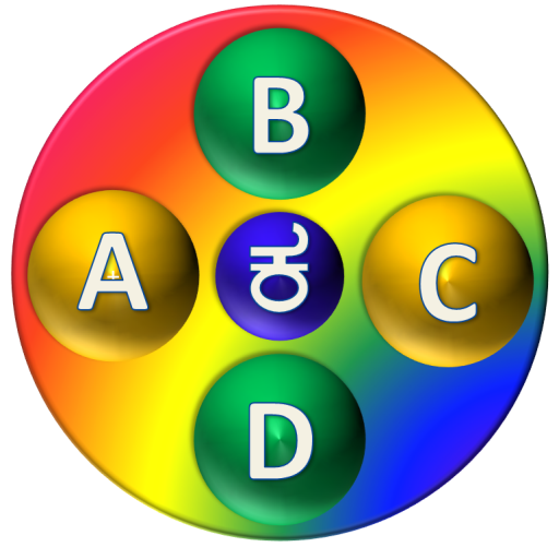 EzEnglish word games (Kn) logo