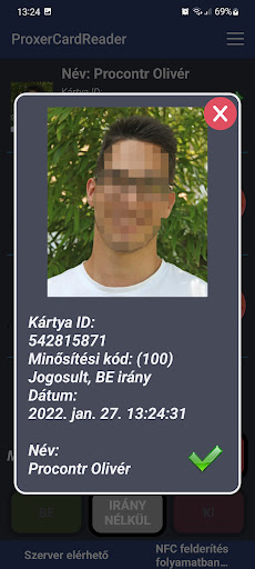 ProxerCardReader Screen 2