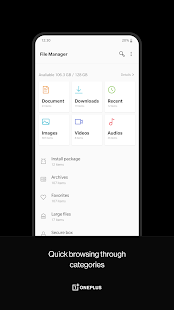 OnePlus File Manager screenshots 1