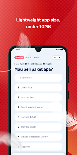 MyTelkomsel Basic Screen 3