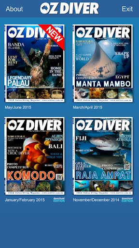 OZDiver Magazine Screen 2