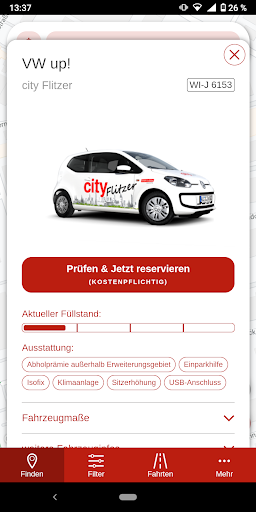 cityFlitzer (book-n-drive) Screen 2