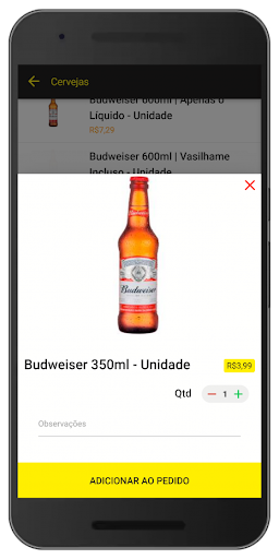 Bar da Dê delivery Screen 3