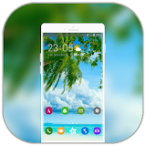 Theme for natural coconut tree wallpaper icon