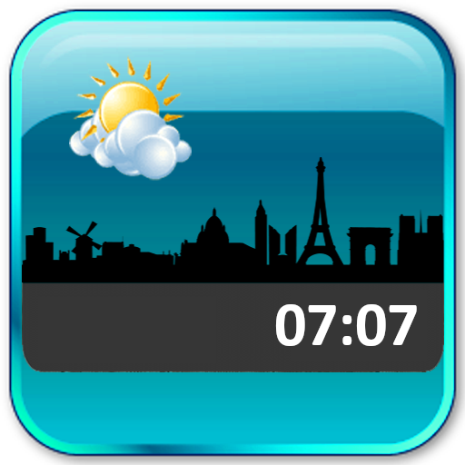 Metro Clock & Weather  Icon