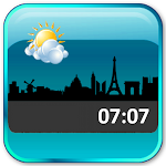 Cover Image of Herunterladen Metro Clock & Weather 7.0.3 APK