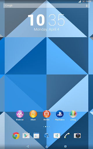 Blue Diamonds Theme