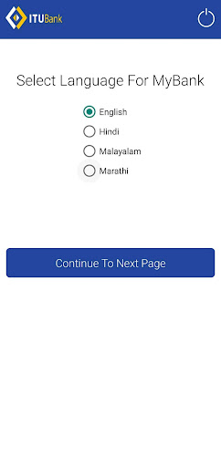 Android application ITUBank screenshort