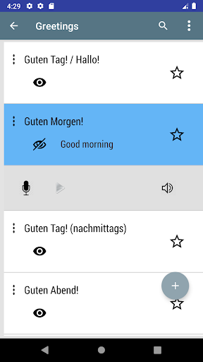German phrases - learn German language  screenshots 1