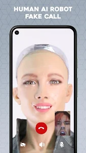 AI Robot Fake Video Call