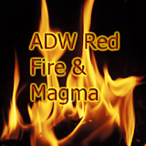 ADW Red Fire & Magma Theme Pro icon