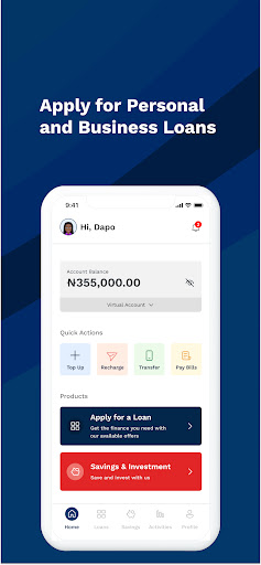 Android application TC Money screenshort