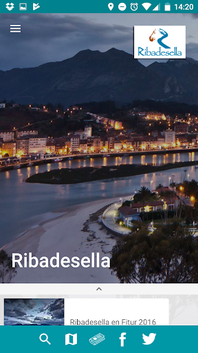 Android application Ribadesella Guía Oficial screenshort