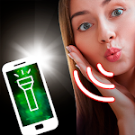 Cover Image of Download Flashlight by whistle - turn on flash by whistling 6.3 APK