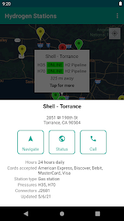 Hydrogen Stations USA